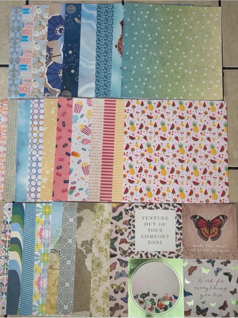 Scrapbook Paper 35 sheets